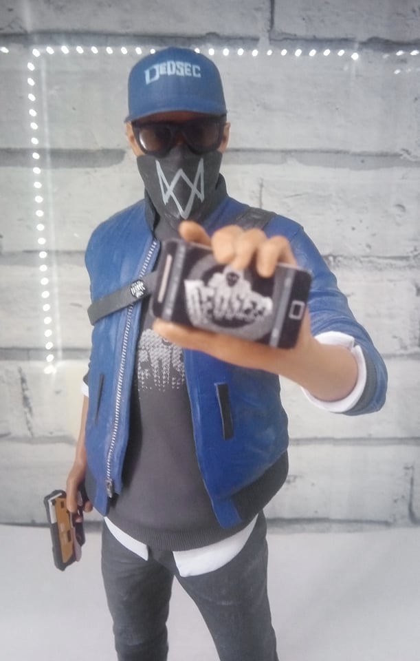 WATCH DOGS 2 Marcus Holloway Statue