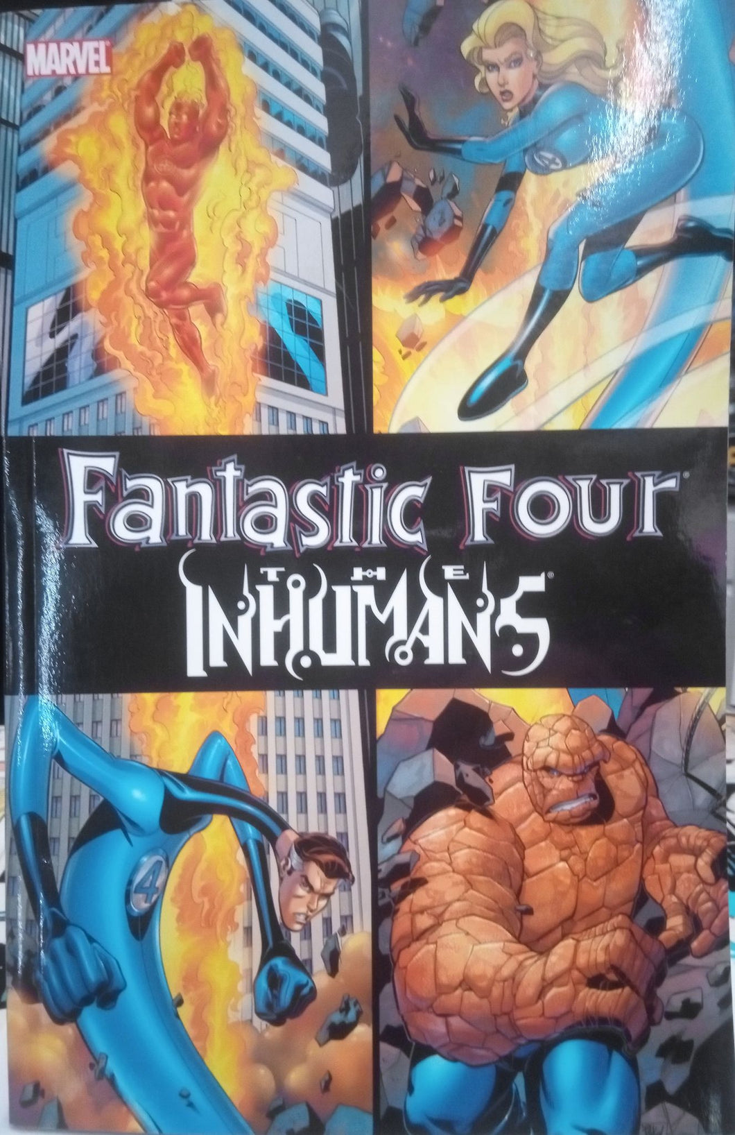 FANTASTIC FOUR THE INHUMANS  graphic novel