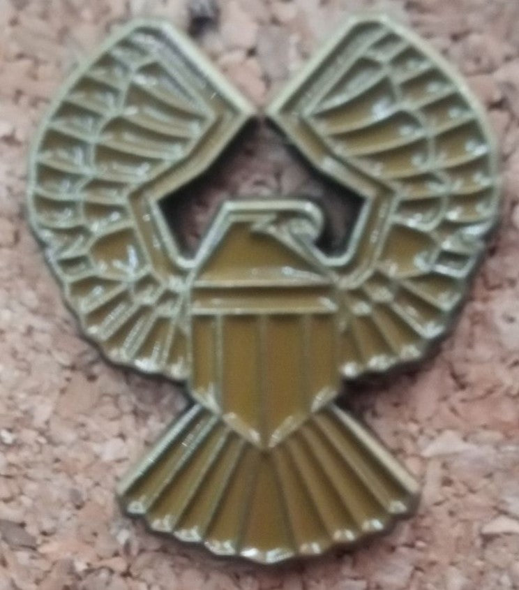 JUDGE DREDD - Pin Badge - Bronze Colour