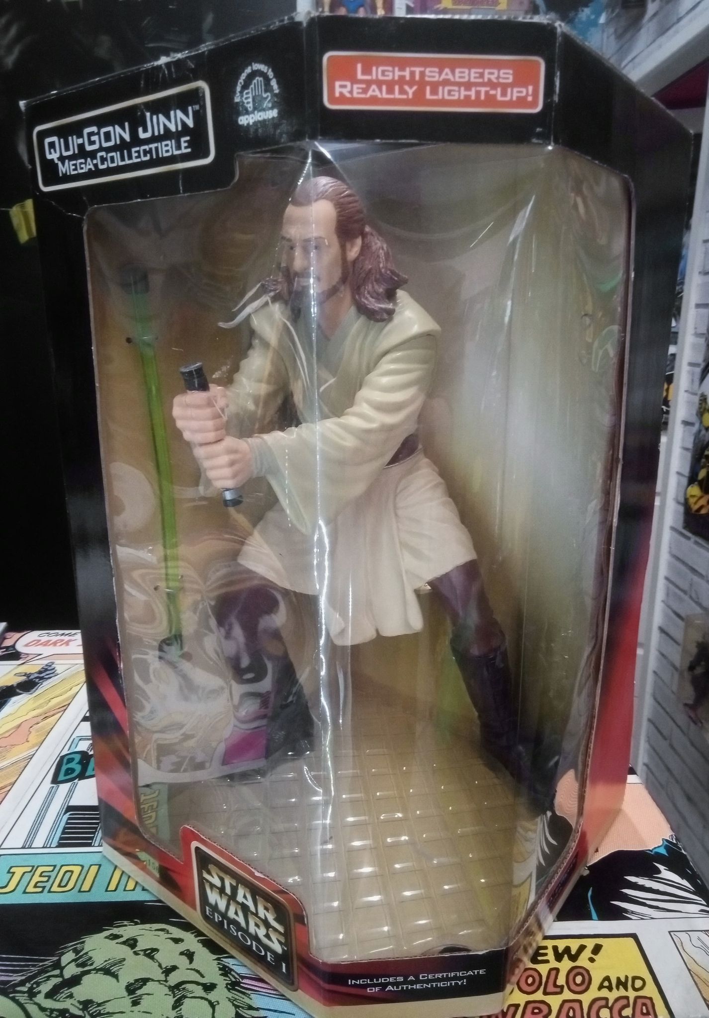 Mega Collectible - Qui Gon Jinn - Episode 1 action figure