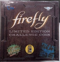 Load image into Gallery viewer, Firefly Limited edition Challenge coin SDCC 2016 Exclusive
