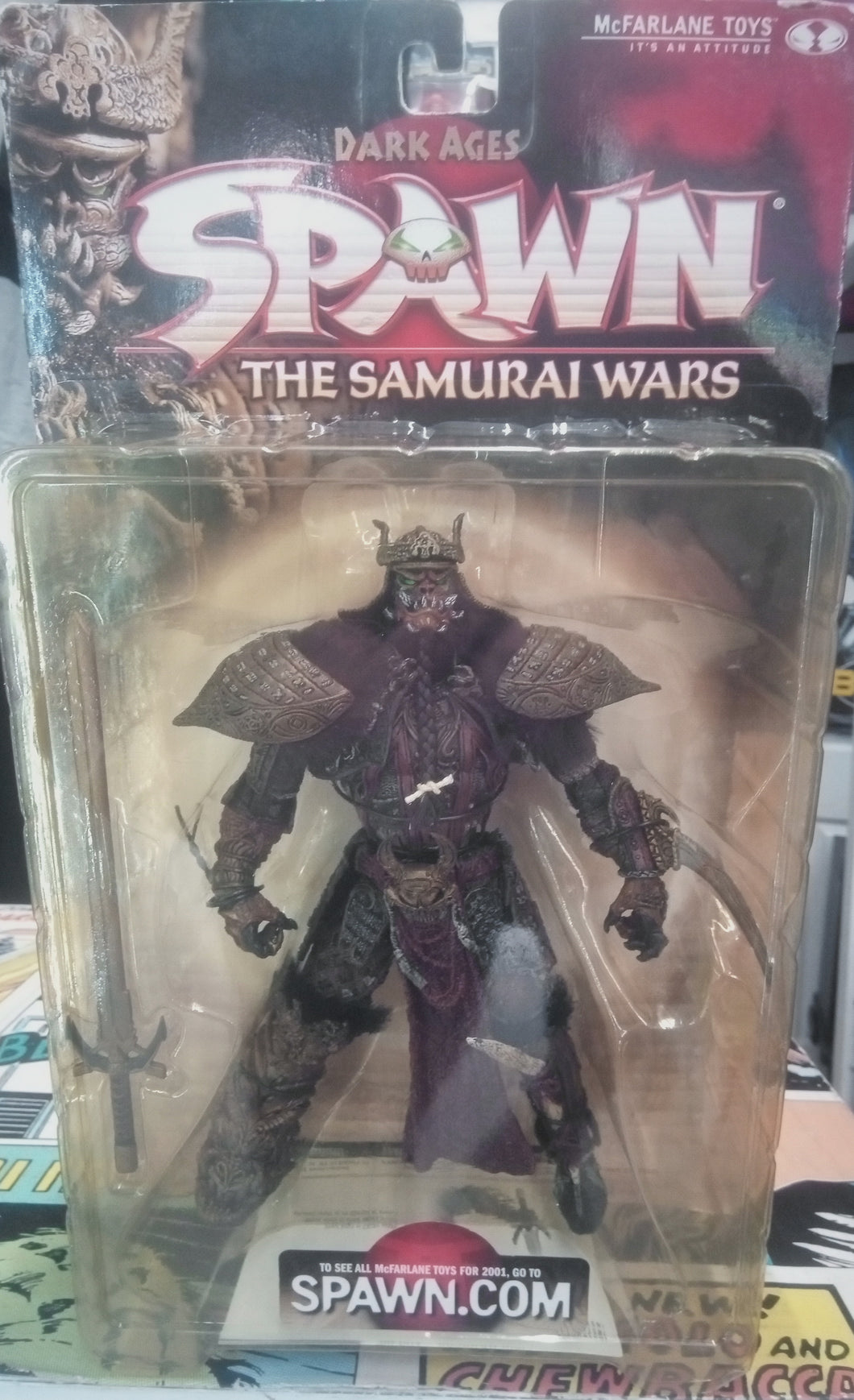 SPAWN DARK AGES The Samurai Wars Samurai Spawn figure