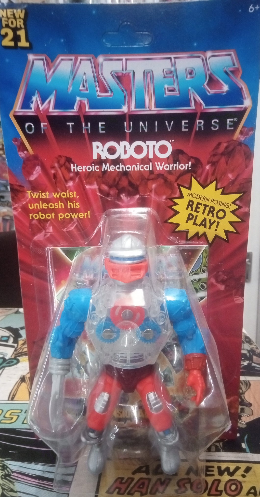 MASTERS OF THE UNIVERSE ROBOTO FIGURE