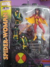 Load image into Gallery viewer, SPIDER-WOMAN MARVEL SELECT FIGURE SET
