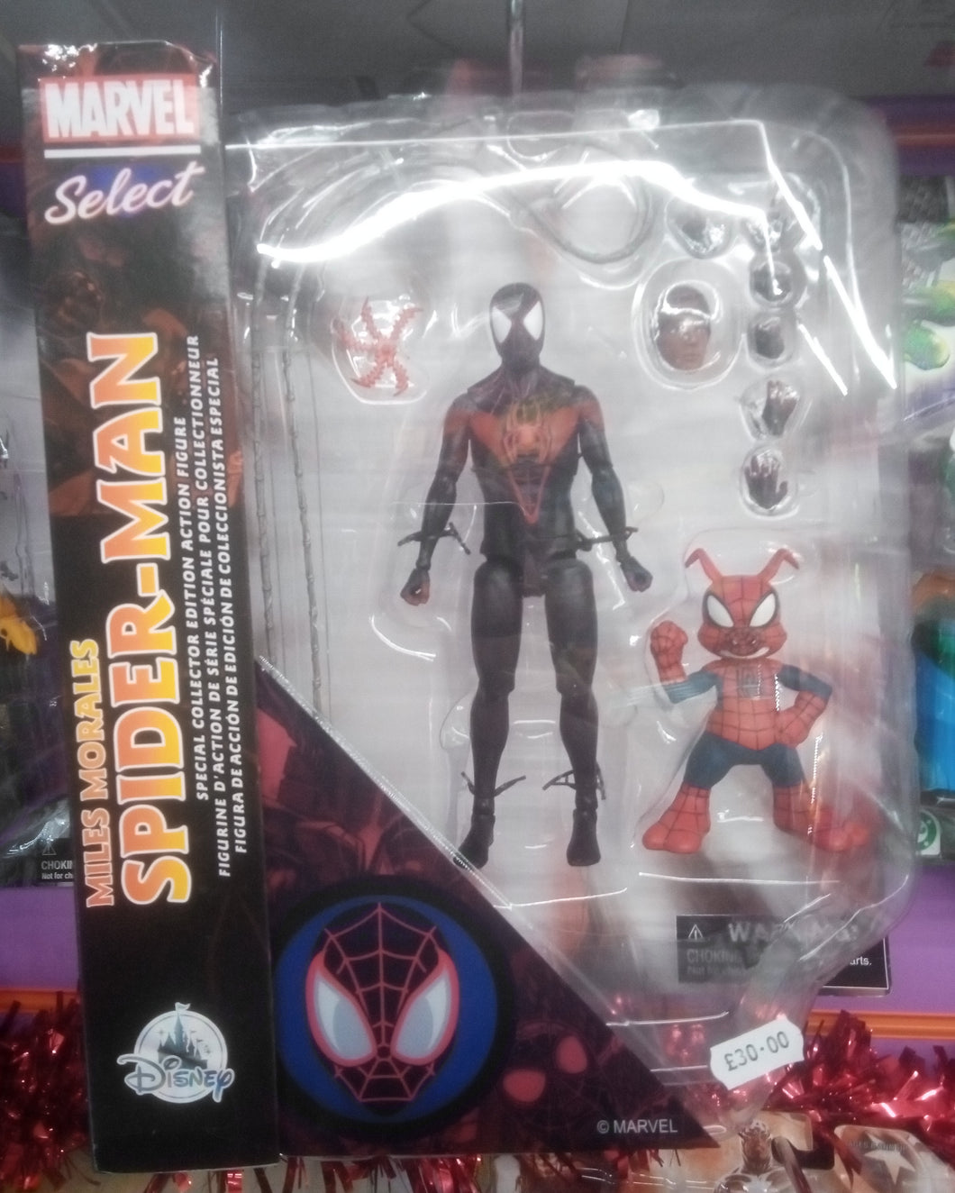 Marvel select miles Morales Spiderman figure set